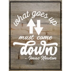 What Goes Up, Must Go Down